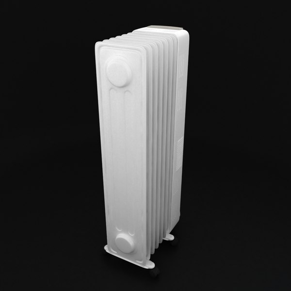 oil radiator 3d model