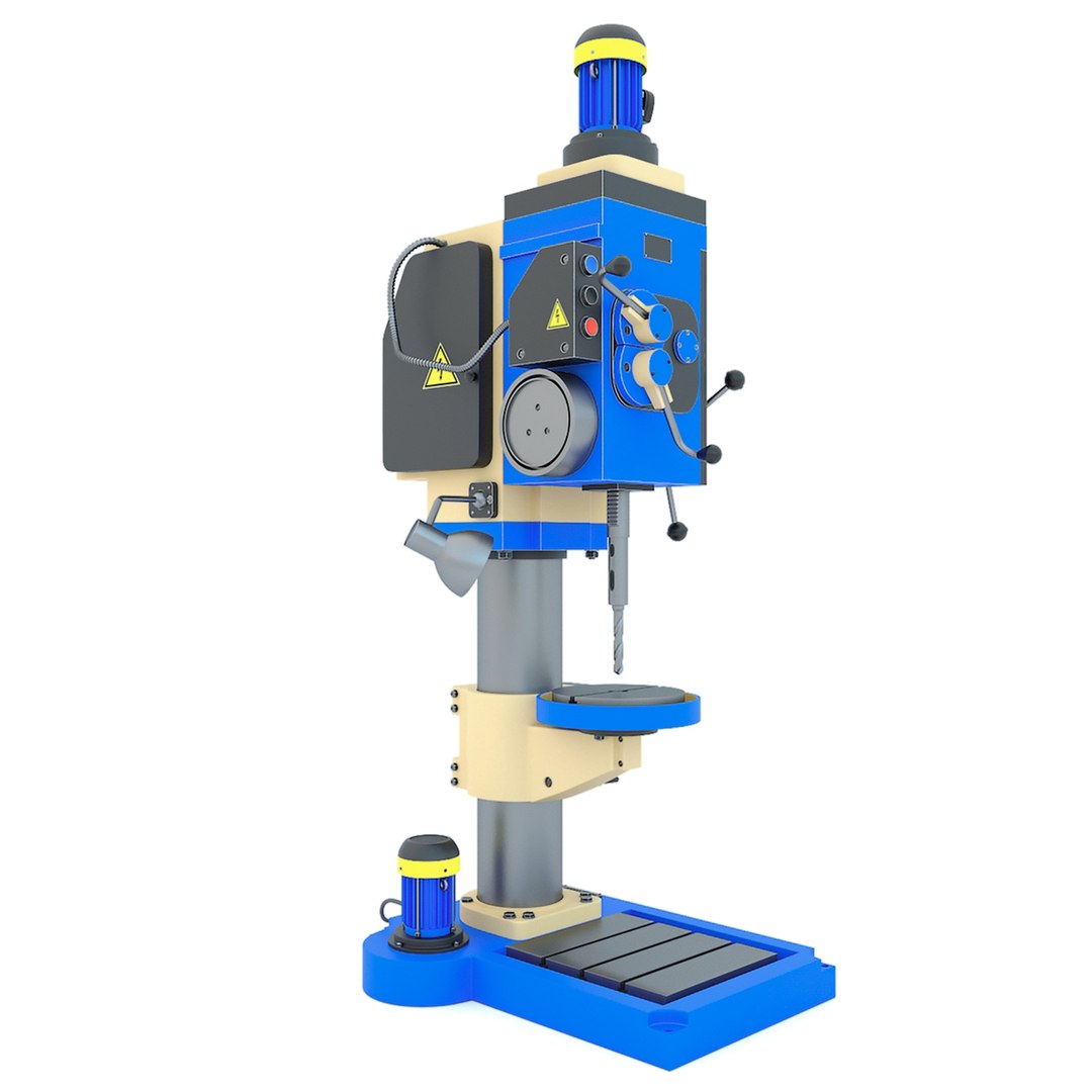 3D model 2N125 Drill vertical press - Industrial machine tool https://p.turbosquid.com/ts-thumb/QE/yaTucW/3s/drillingmachine2n125l_001/jpg/1635605970/1920x1080/fit_q87/3080a59749347cae6662f89fbc9485805c947d82/drillingmachine2n125l_001.jpg