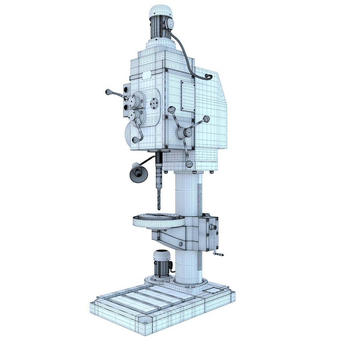 3D model 2N125 Drill vertical press - Industrial machine tool https://p.turbosquid.com/ts-thumb/QE/yaTucW/A1/drillingmachine2n125l_011/jpg/1635606000/1920x1080/fit_q87/4db6486d5e8991bb35124c51f706ed39e33df852/drillingmachine2n125l_011.jpg