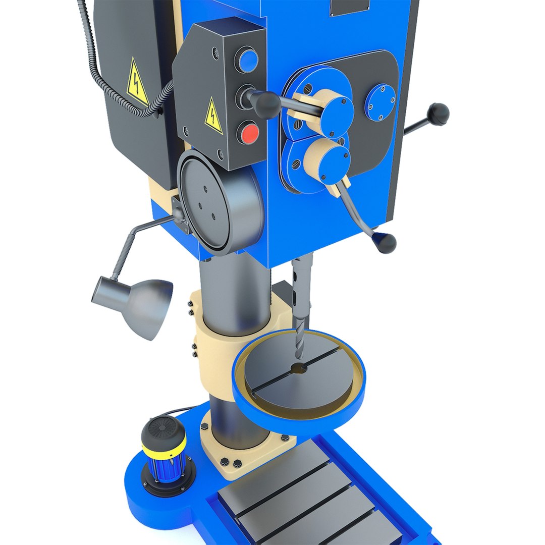 3D model 2N125 Drill vertical press - Industrial machine tool https://p.turbosquid.com/ts-thumb/QE/yaTucW/K1/drillingmachine2n125l_006/jpg/1635605973/1920x1080/fit_q87/98e257740dacb975a6e784617cadb7e0dd1a5a63/drillingmachine2n125l_006.jpg