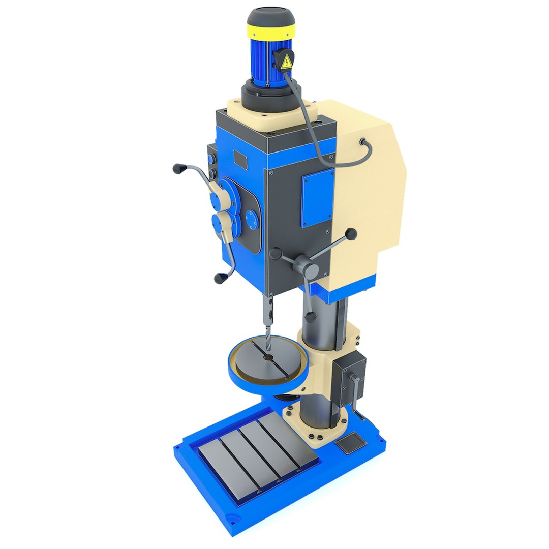 3D model 2N125 Drill vertical press - Industrial machine tool https://p.turbosquid.com/ts-thumb/QE/yaTucW/UD/drillingmachine2n125l_005/jpg/1635605971/1920x1080/fit_q87/35b784e554cdd6f3729094e39ea1b38565714967/drillingmachine2n125l_005.jpg