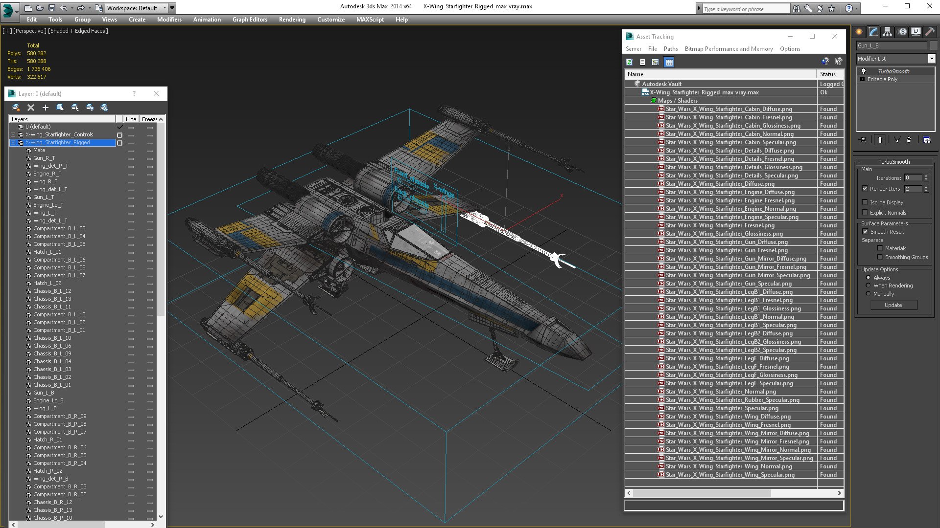 X-Wing Starfighter Rigged 3D model https://p.turbosquid.com/ts-thumb/QE/z5kuM6/Ba/xwingstarfighterriggedc4dmodel021/jpg/1722986149/1920x1080/fit_q87/ddadf6f618c5e20af5195c9fcc2d14ff29680cb5/xwingstarfighterriggedc4dmodel021.jpg