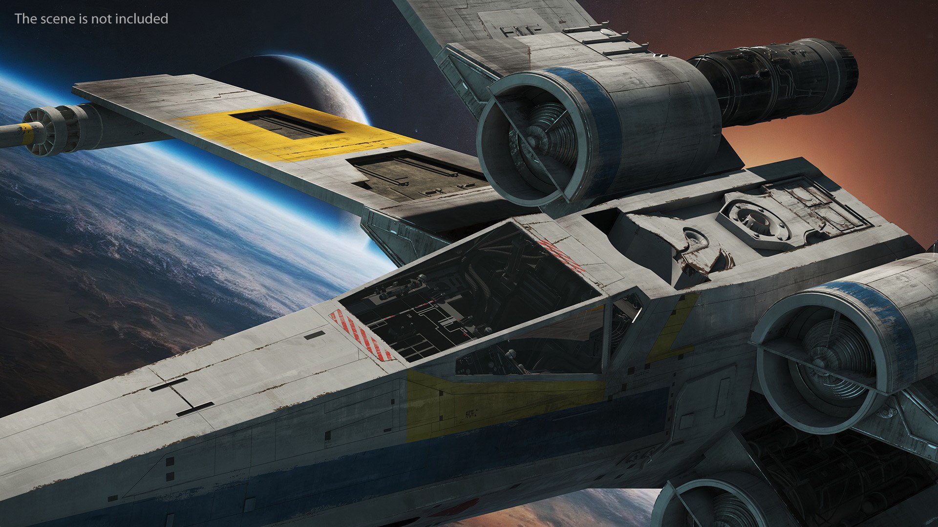 X-Wing Starfighter Rigged 3D model https://p.turbosquid.com/ts-thumb/QE/z5kuM6/FK/xwingstarfighterriggedc4dmodel009/jpg/1722986081/1920x1080/fit_q87/b9b7c0530dc32b438aaba01ed6e2580343b76667/xwingstarfighterriggedc4dmodel009.jpg