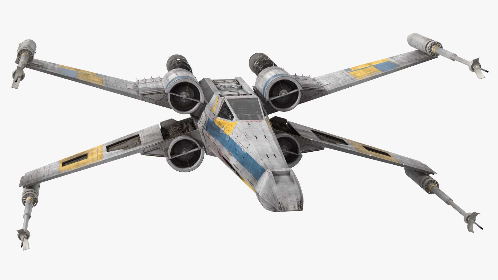 X-Wing Starfighter Rigged 3D model https://p.turbosquid.com/ts-thumb/QE/z5kuM6/VO/xwingstarfighterriggedc4dmodel014/jpg/1722986110/1920x1080/fit_q87/b08b82f02591d5df9a0b79cd81c6219030be25e2/xwingstarfighterriggedc4dmodel014.jpg