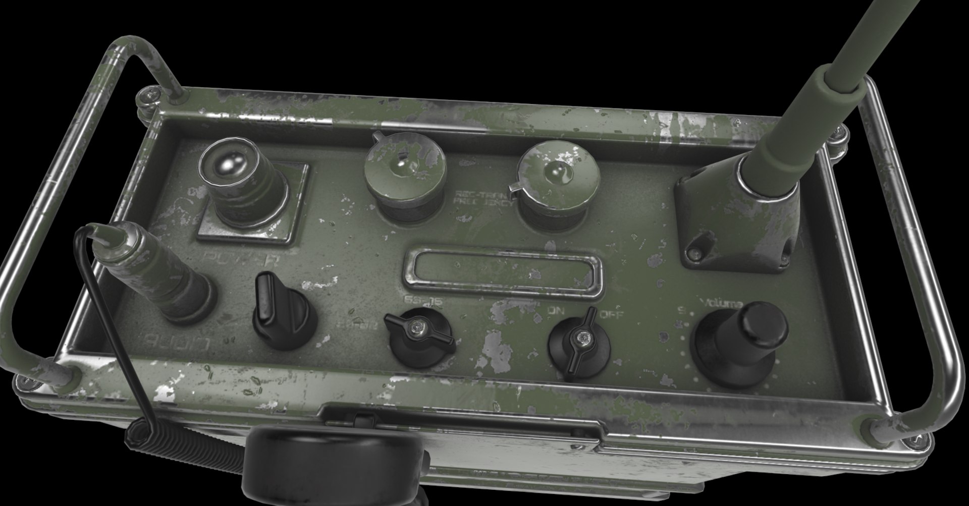 3D Portable Army Radio Model - TurboSquid 2284936
