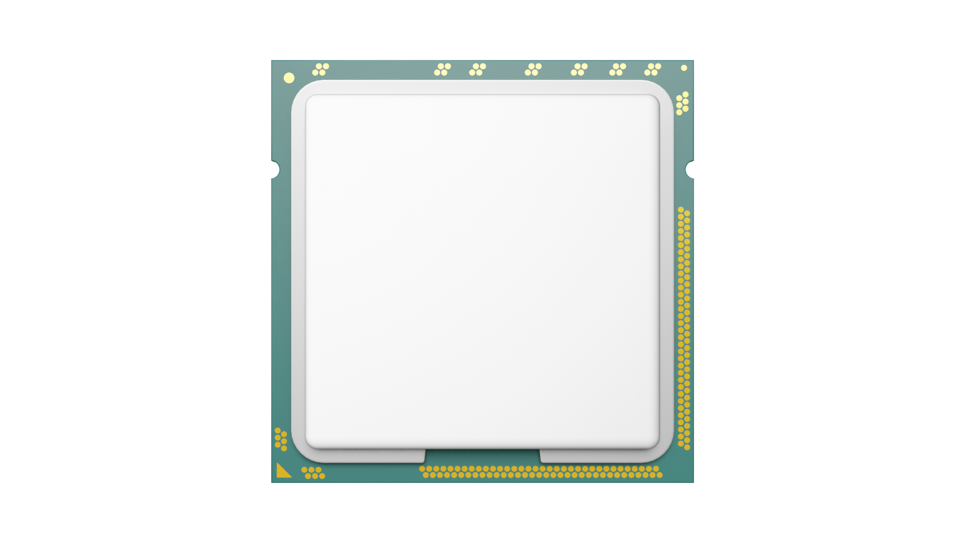 LGA1366 Intel Processor 3D Model - TurboSquid 2060375