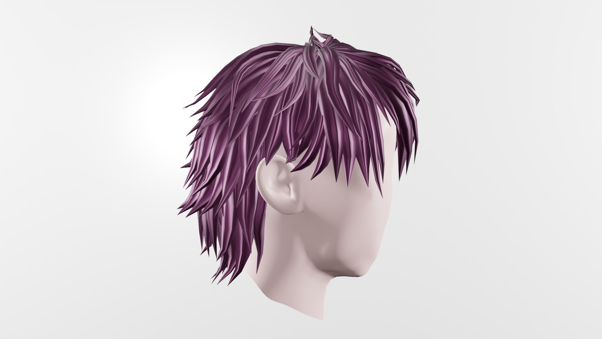 Anime Hair Collection - 3D Model by RYANMAICOL