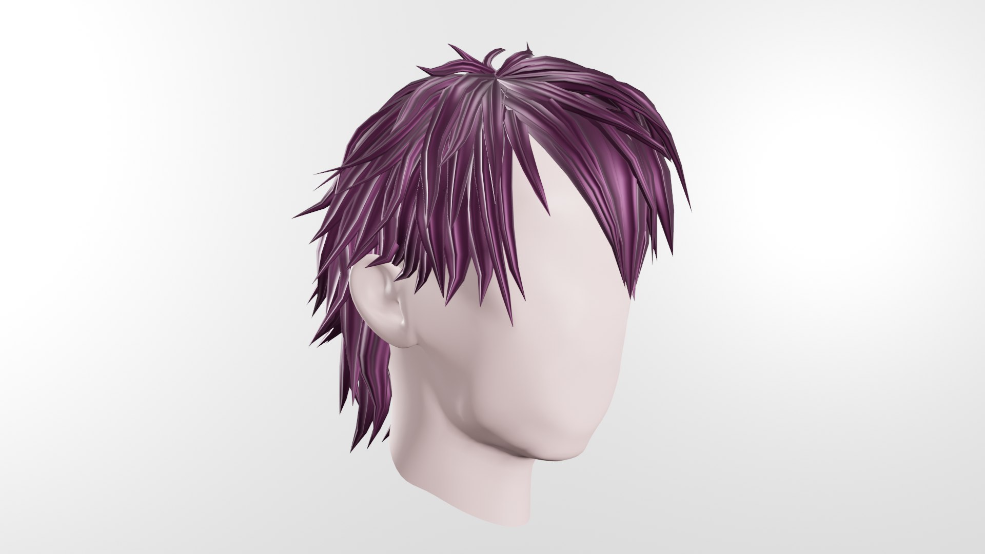 Anime Hair Collection - 3D Model by RYANMAICOL