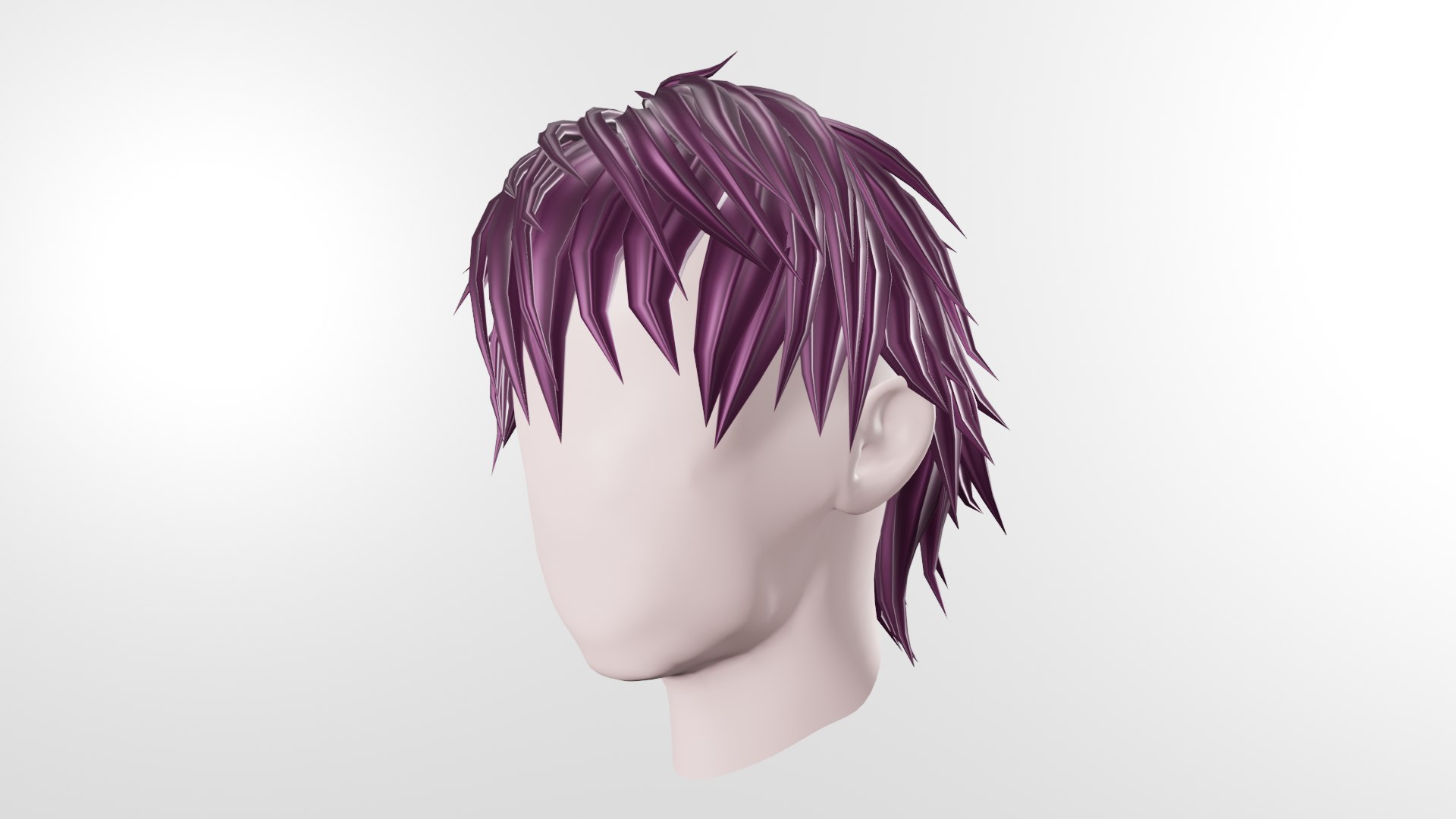 Anime Hair Collection - 3D Model by RYANMAICOL