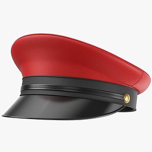 3D model Military Hat 02