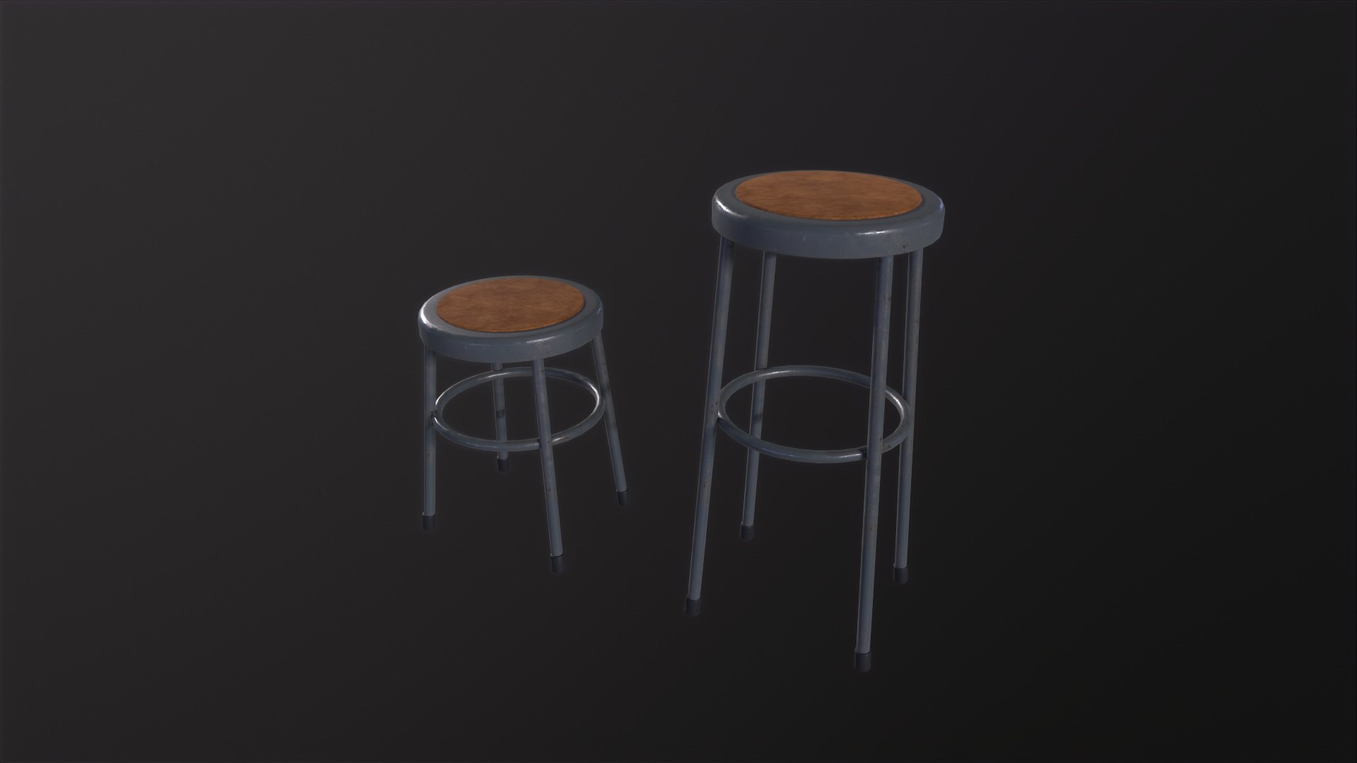 Lab Stools 3D - TurboSquid 2149093