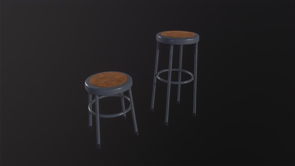 Lab Stools 3D