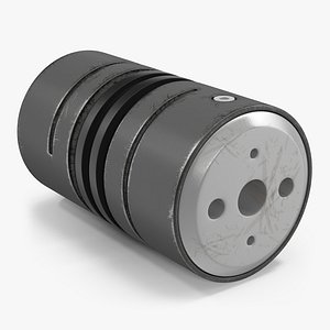 Industrial Painted Joint 6 3D Model