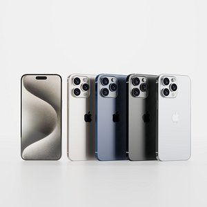 Apple iPhone 15 promax 4 color bundle - vray