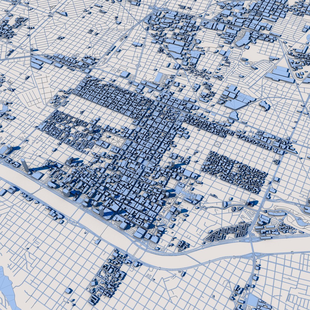 3D Monterrey City Mexico Model - TurboSquid 2406691