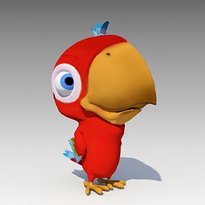 Parrot Toon Animated