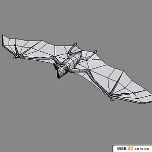 3d realistic bat