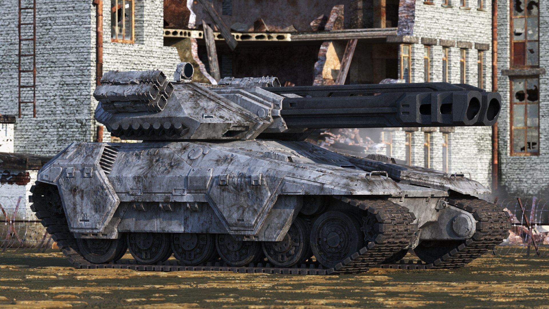 Futuristic Battle Tank with Damage Rigged for Maya 3D model https://p.turbosquid.com/ts-thumb/QF/GWOxM2/1R/futuristicbattletankwithdamageriggedformaya3dmodel032/jpg/1728887113/1920x1080/fit_q87/23442afbc3bb506fda51c915c2a1e6b9397515b9/futuristicbattletankwithdamageriggedformaya3dmodel032.jpg