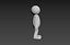 Cartoon Man for 3d Printing 001