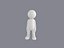 Cartoon Man for 3d Printing 001