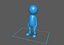 Cartoon Man for 3d Printing 001