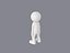 Cartoon Man for 3d Printing 001