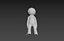 Cartoon Man for 3d Printing 001