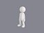 Cartoon Man for 3d Printing 001