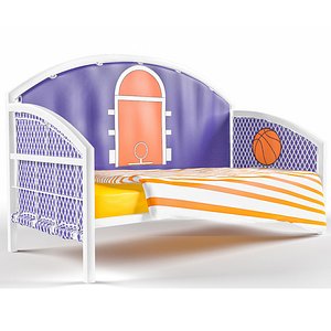 3D model big daybed bed