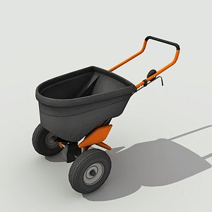 lawn spreader - 3d max