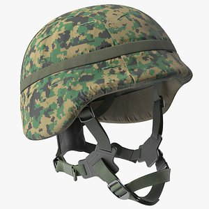 Lightweight Marine Helmet Digital Camo Cover