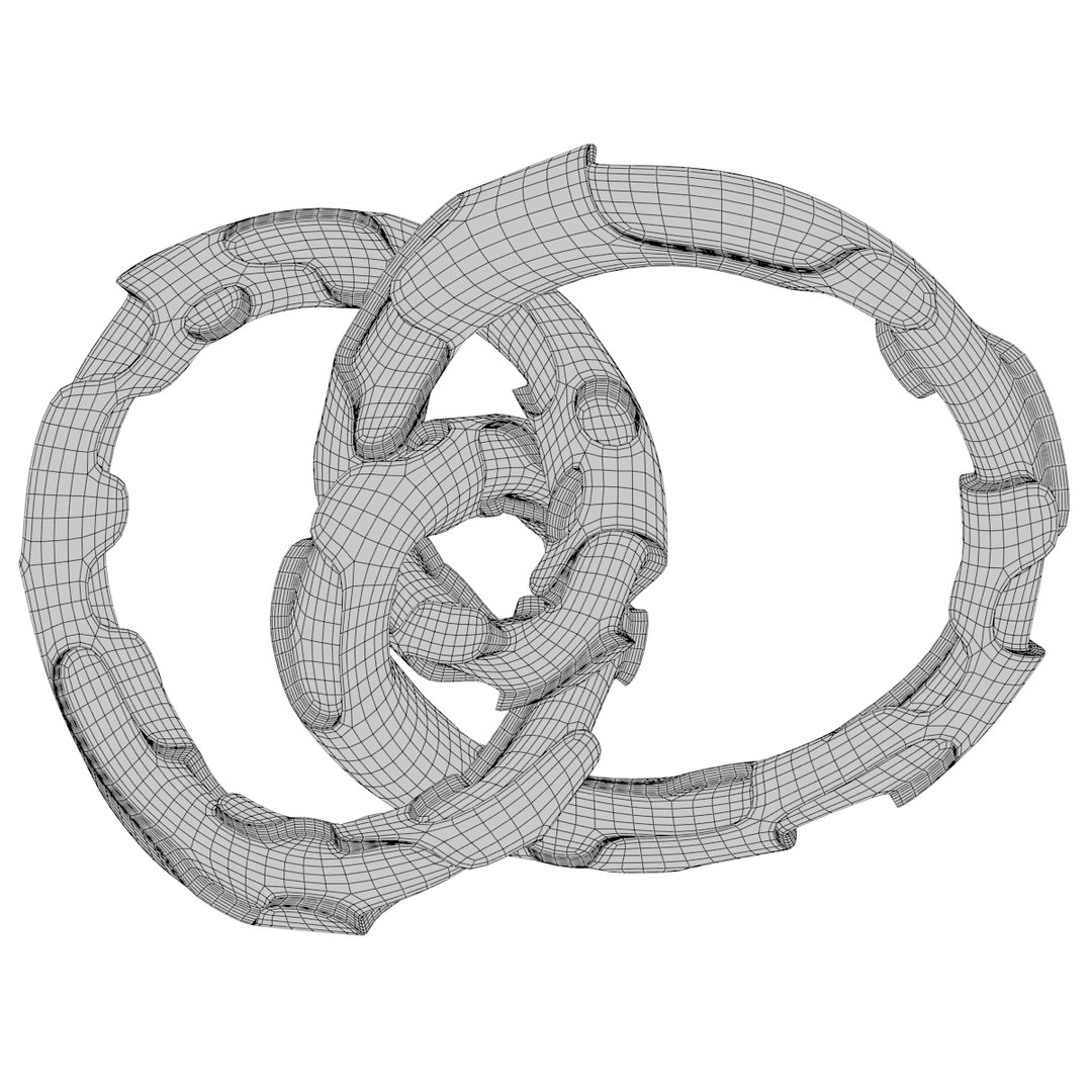 Complex Object 3d Model