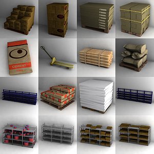 lightwave warehouse objects
