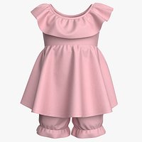Dress Girl 4v Substance Painter