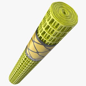 Safety Plastic Netting Roll Yellow