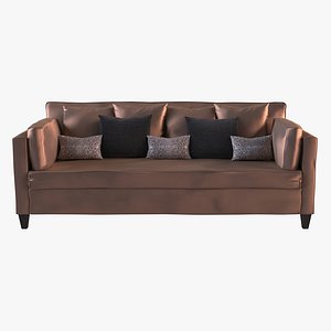 Designer Divan Sofa Seat by Donghia 3D model