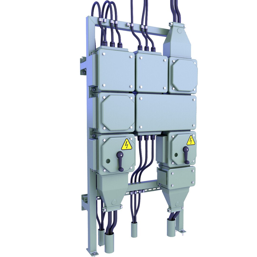 Electrical Switchgear Box 41 3D TurboSquid 1854782