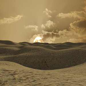 3d mars planet scene landscape terrain