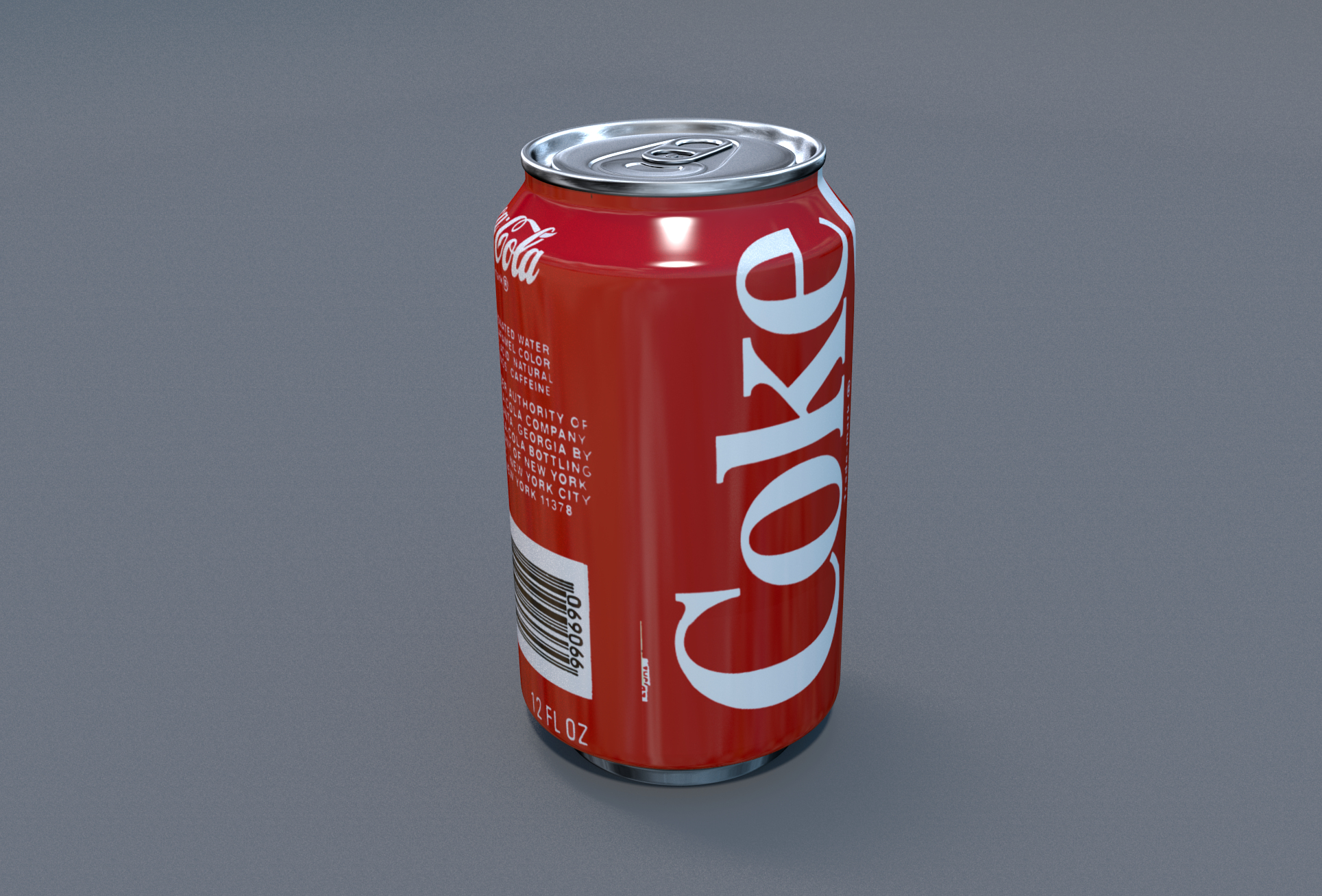 Coke Can 3D model - TurboSquid 1798773