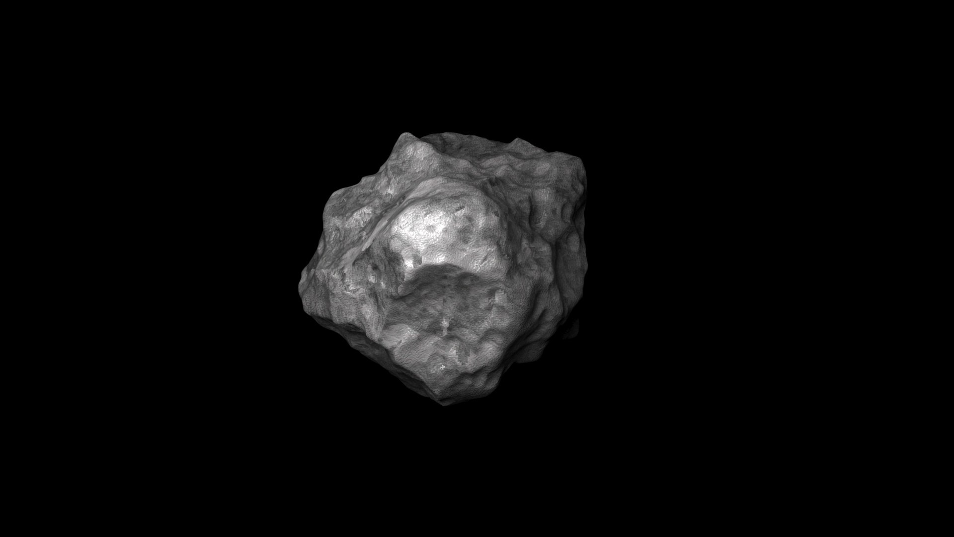 3d Asteroid - Turbosquid 1847400