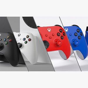 3D model Xbox Series X collection