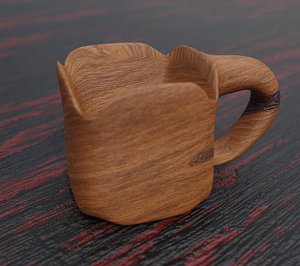 medieval mug 3D