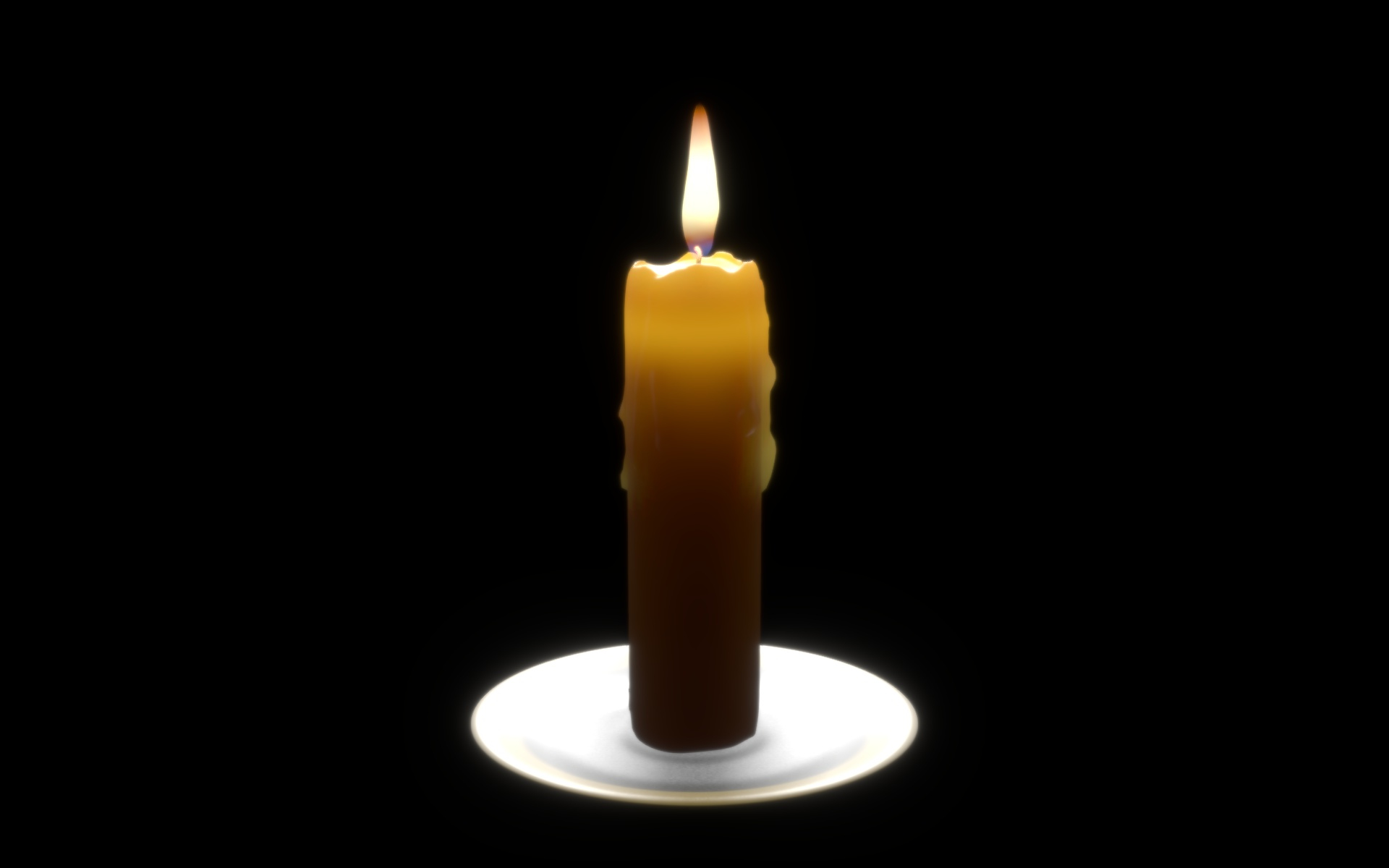 3D candle model - TurboSquid 1666092