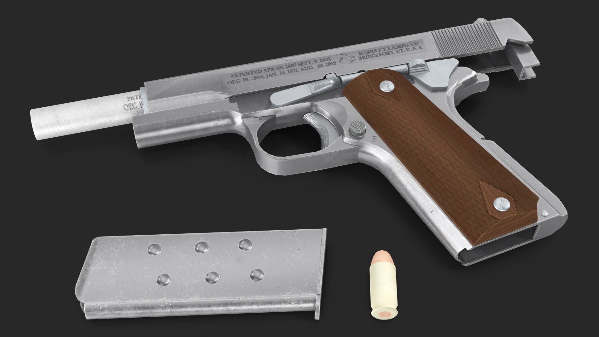 3D model Colt 1911 Government AAA Game Weapon https://p.turbosquid.com/ts-thumb/QG/7XDfJm/3a/colt1911governmentaaagameweaponmb3dmodel015/jpg/1689879728/1920x1080/fit_q87/1e5ac56f7932ea67033cbd2da73f9433e964d03a/colt1911governmentaaagameweaponmb3dmodel015.jpg