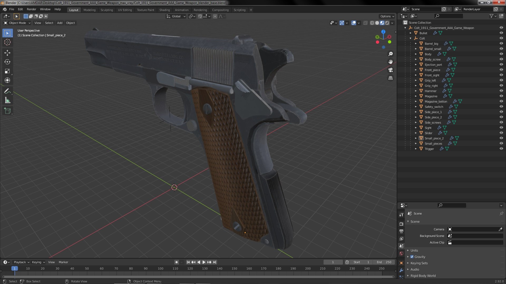 3D model Colt 1911 Government AAA Game Weapon https://p.turbosquid.com/ts-thumb/QG/7XDfJm/6D/colt1911governmentaaagameweaponmb3dmodel024/jpg/1689879775/1920x1080/fit_q87/6d4acf74b6a07d22e9b3a6c400b62ac44b4bb8c3/colt1911governmentaaagameweaponmb3dmodel024.jpg