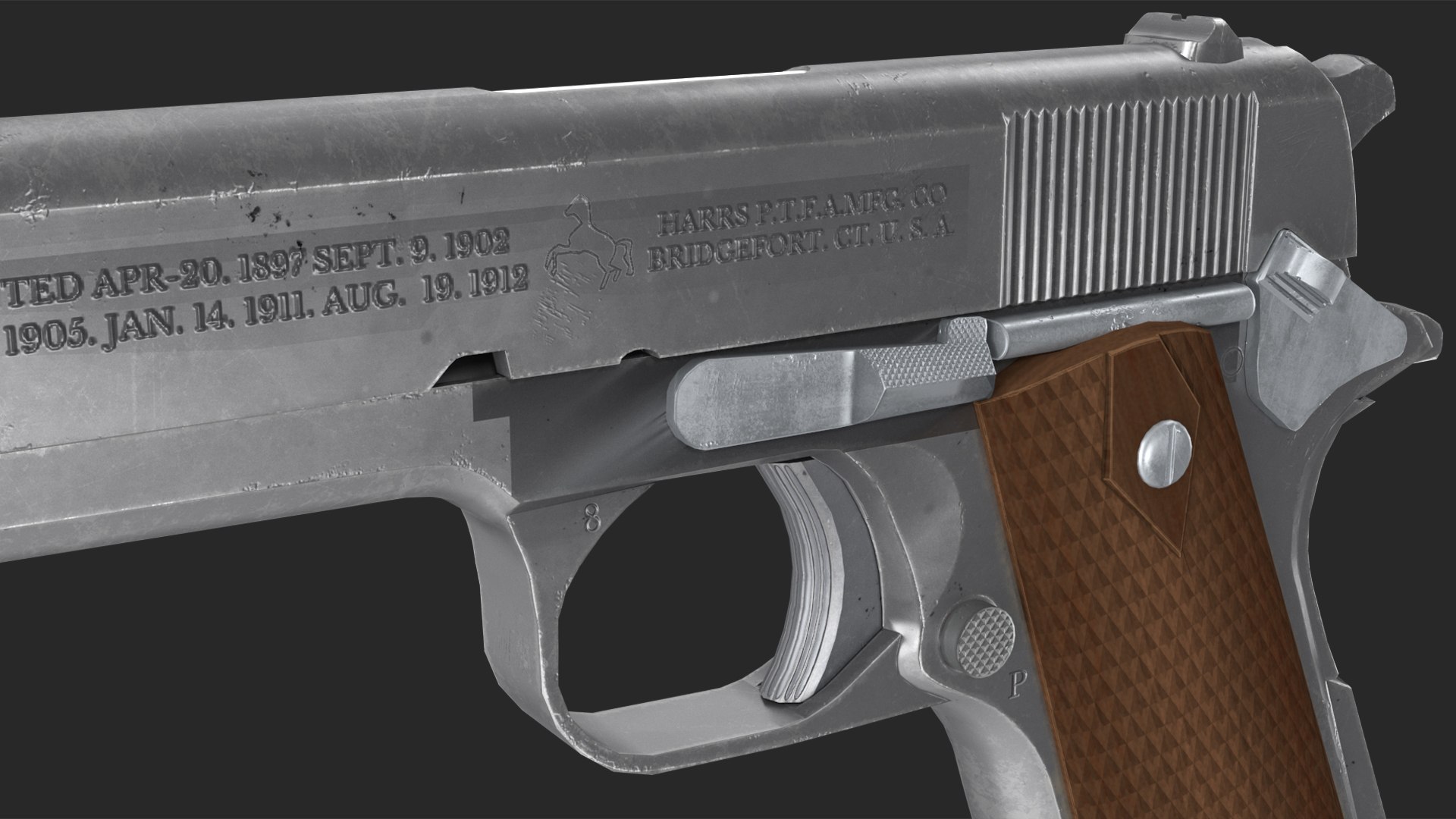 3D model Colt 1911 Government AAA Game Weapon https://p.turbosquid.com/ts-thumb/QG/7XDfJm/wS/colt1911governmentaaagameweaponmb3dmodel018/jpg/1689879744/1920x1080/fit_q87/aff91f6c72bc3cd123d8c88b77dc3093cc081349/colt1911governmentaaagameweaponmb3dmodel018.jpg