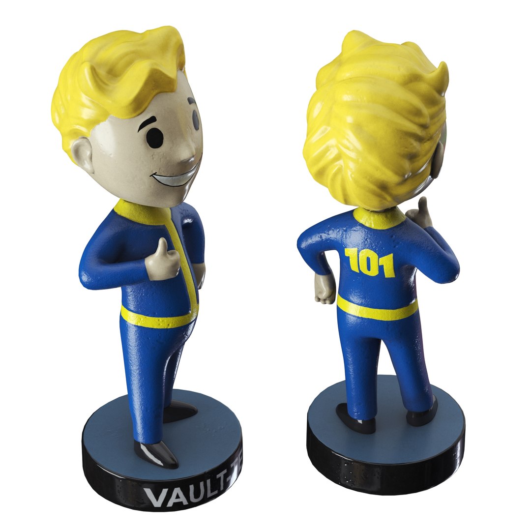 Vault Boy Model - TurboSquid 2221504
