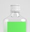 Flat Glass Liquor Bottle