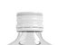 Flat Glass Liquor Bottle