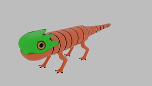 pit lizard character obj